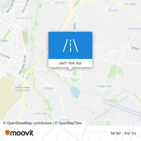 מפת הר סיני