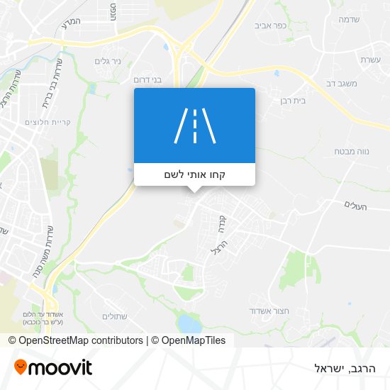 מפת הרגב