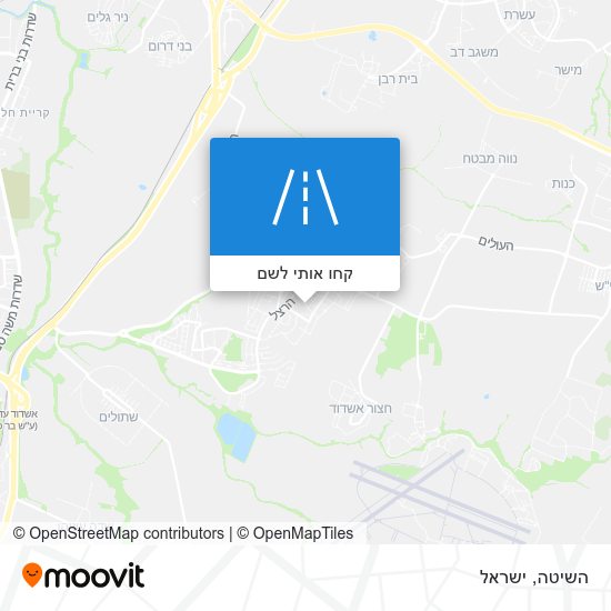 מפת השיטה
