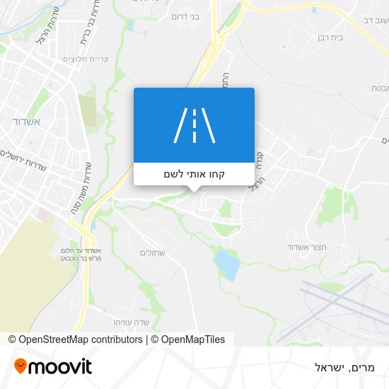 מפת מרים