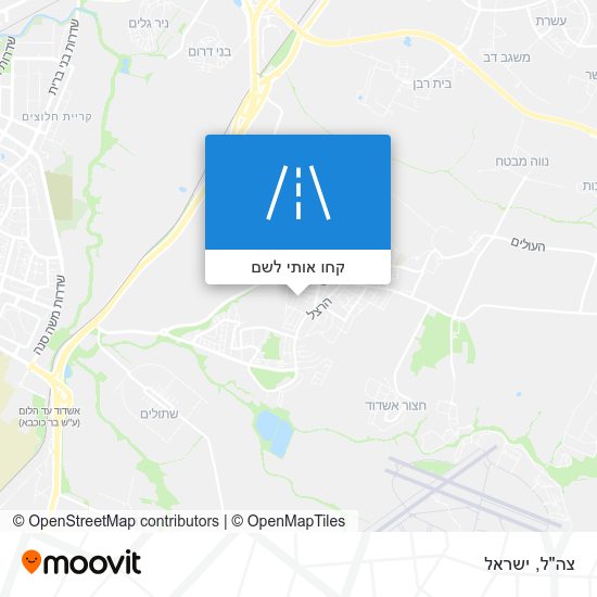 מפת צה"ל