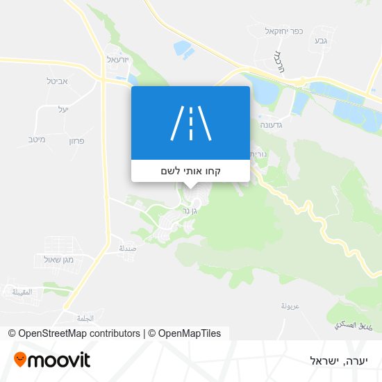מפת יערה