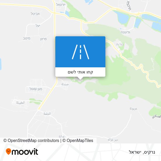 מפת נרקיס