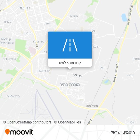 מפת היסמין