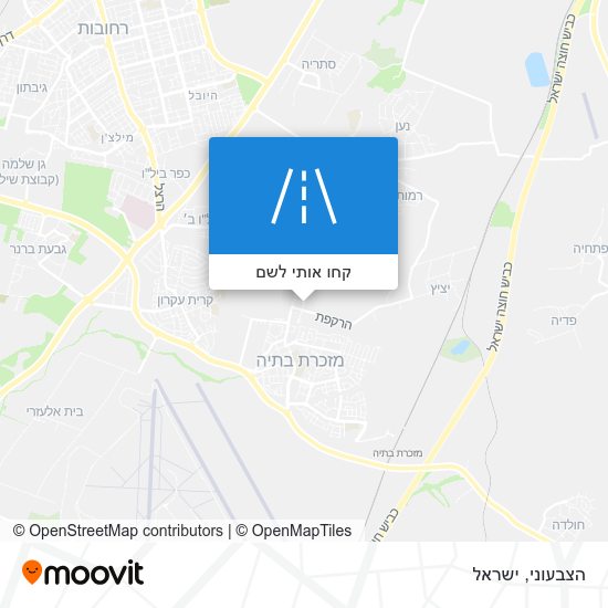מפת הצבעוני