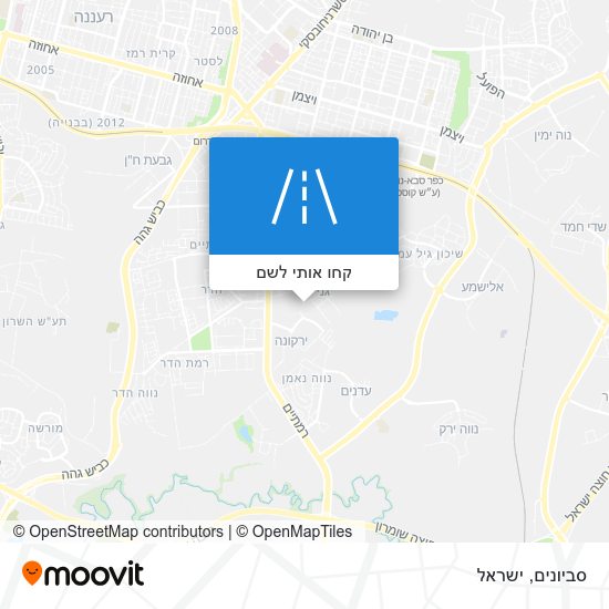 מפת סביונים