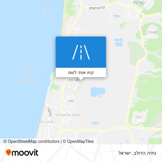 מפת נתיה הדולב