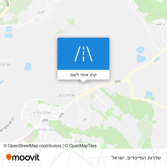 מפת שדרות המייסדים