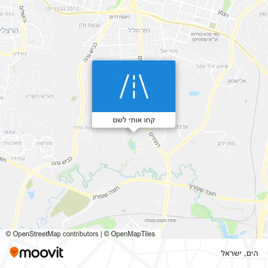 מפת הים