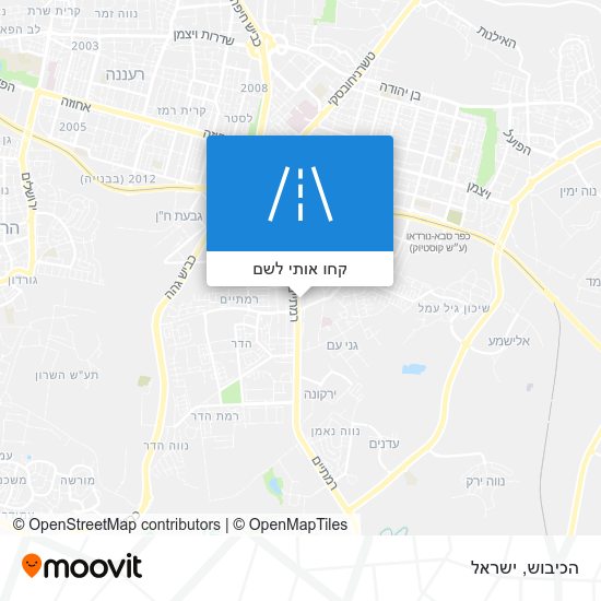 מפת הכיבוש