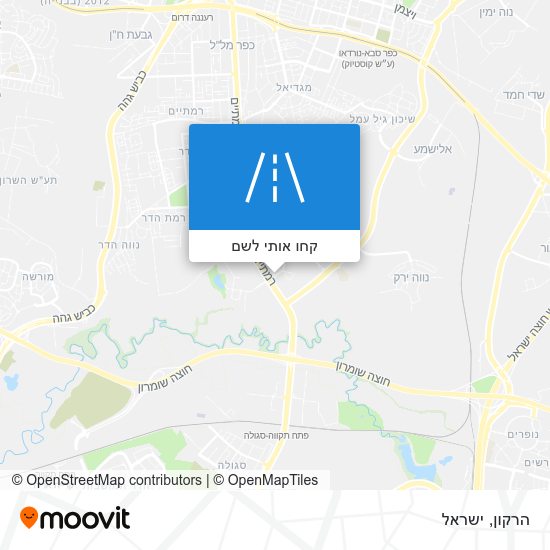 מפת הרקון