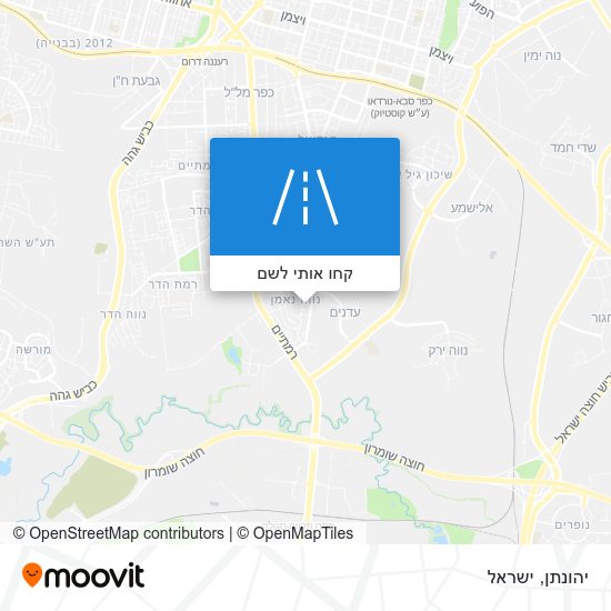 מפת יהונתן