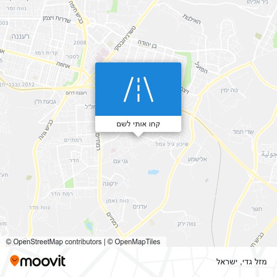 מפת מזל גדי