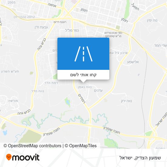 מפת שמעון הצדיק