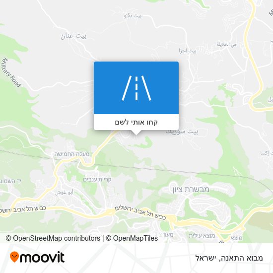 מפת מבוא התאנה