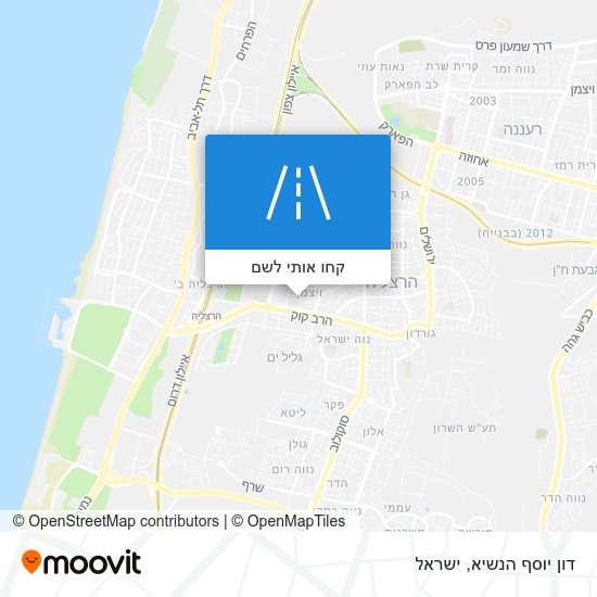 מפת דון יוסף הנשיא