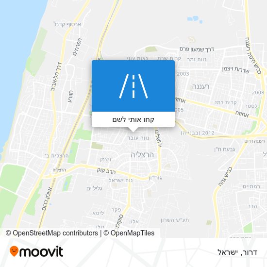 מפת דרור