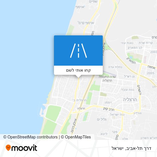 מפת דרך תל-אביב