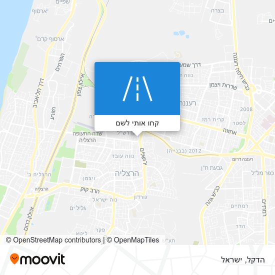 מפת הדקל