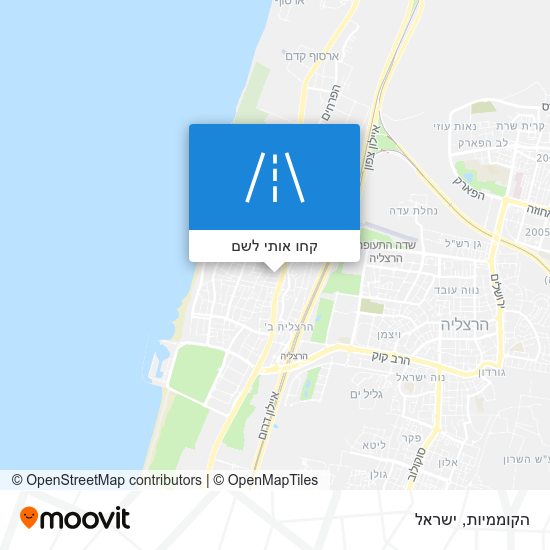 מפת הקוממיות