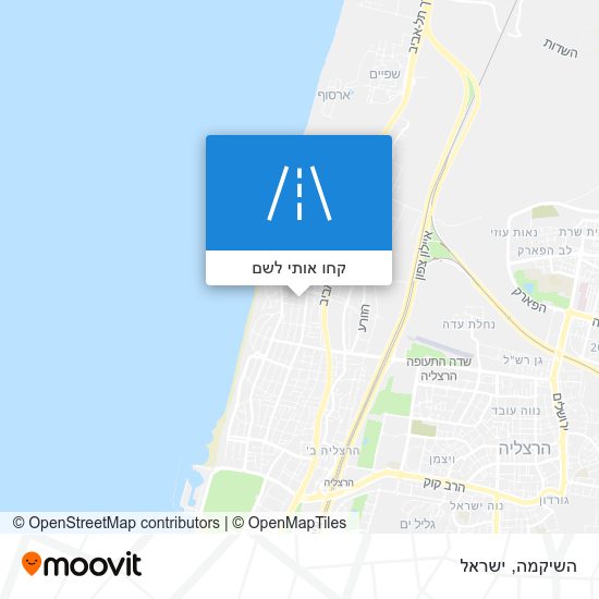 מפת השיקמה