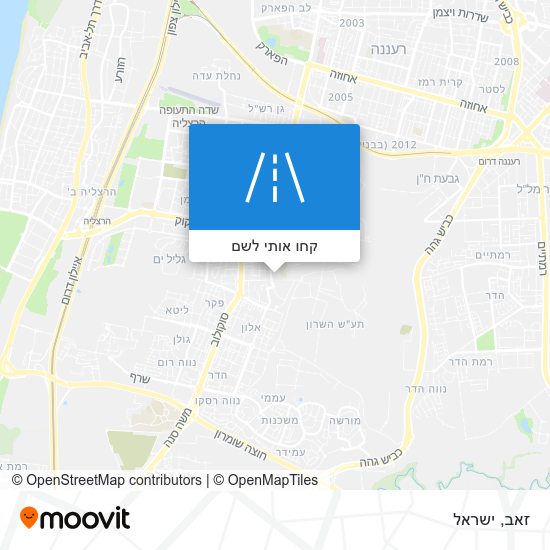 מפת זאב