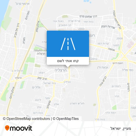 מפת מעיין