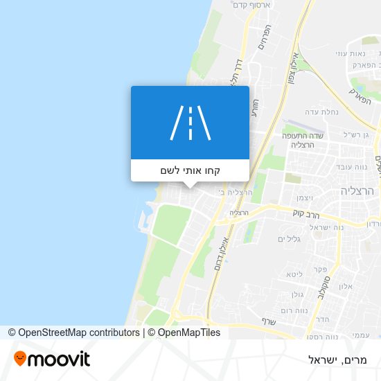 מפת מרים