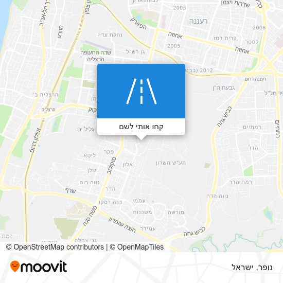 מפת נופר