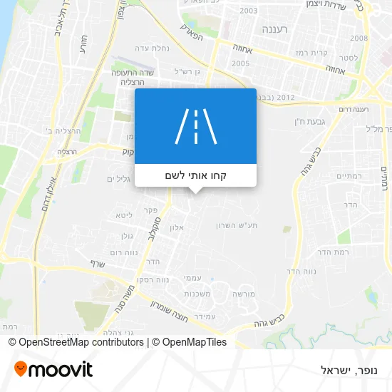 מפת נופר