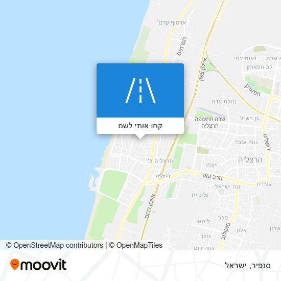 מפת סנפיר