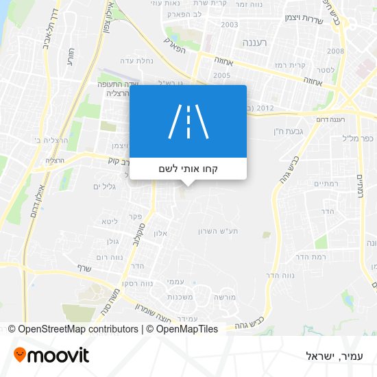 מפת עמיר