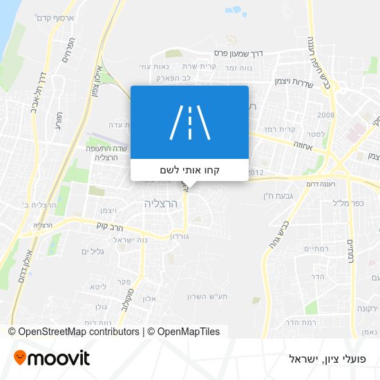 מפת פועלי ציון