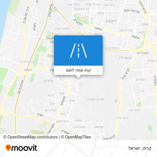מפת קרת