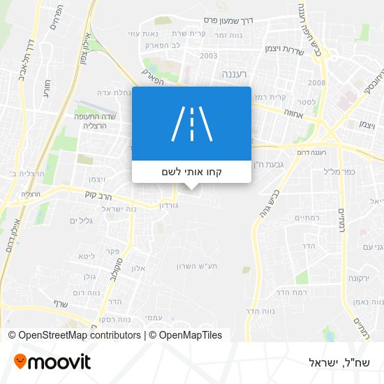 מפת שח"ל