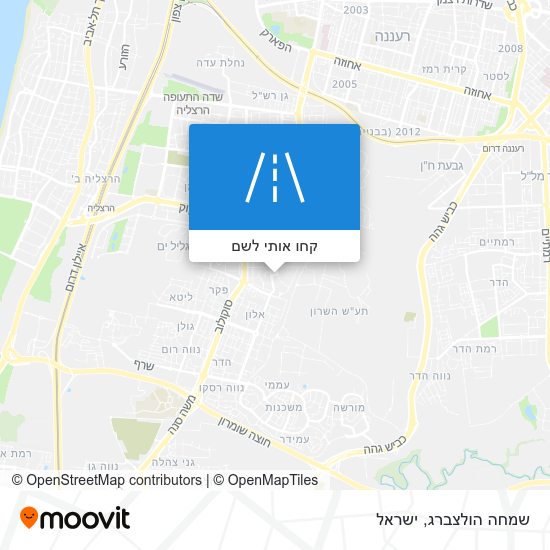 מפת שמחה הולצברג