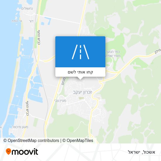מפת אשכול