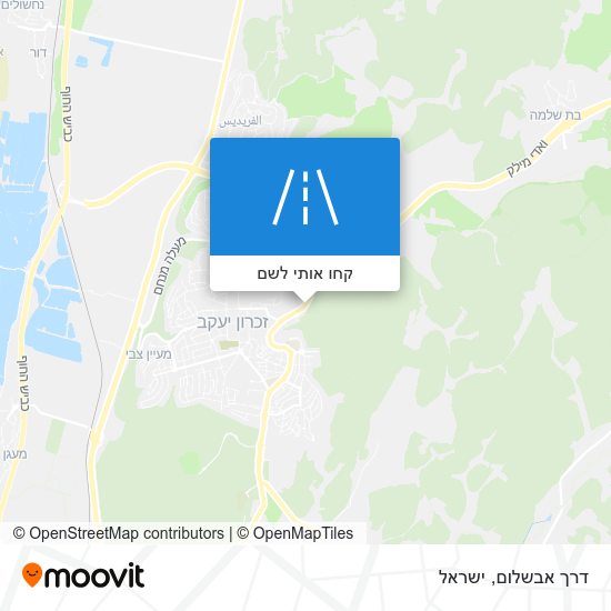 מפת דרך אבשלום