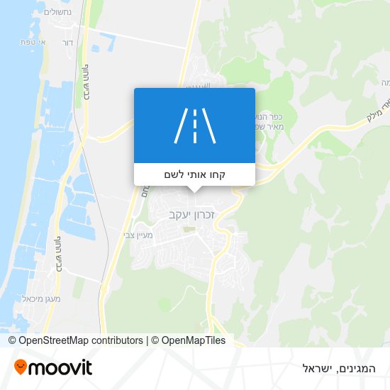 מפת המגינים