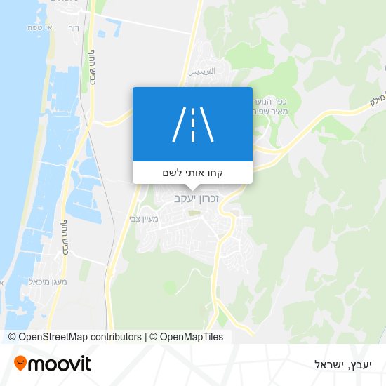מפת יעבץ