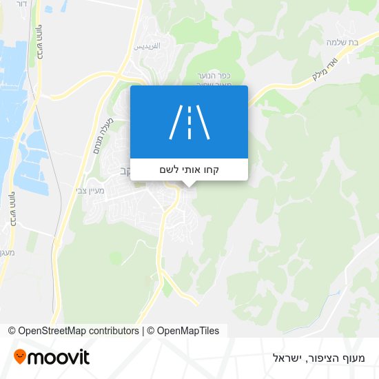 מפת מעוף הציפור