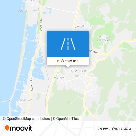 מפת סמטת האלה