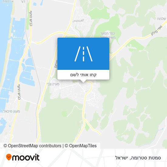 מפת סמטת סטרומה