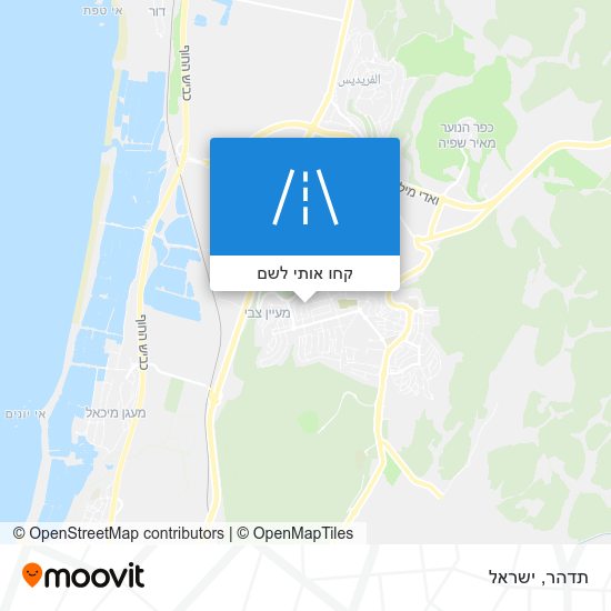 מפת תדהר