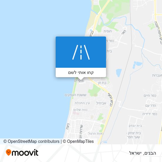 מפת הבנים