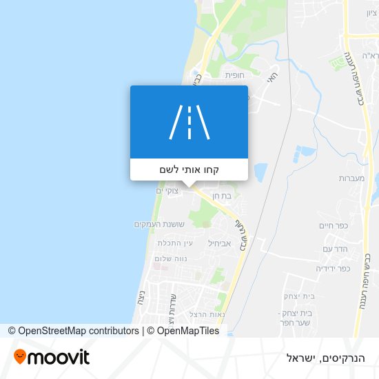 מפת הנרקיסים