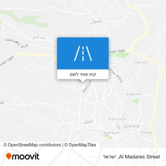 מפת Al Madares Street