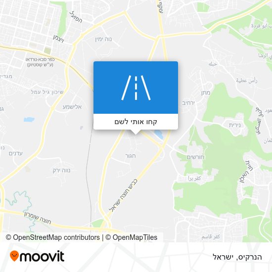 מפת הנרקיס