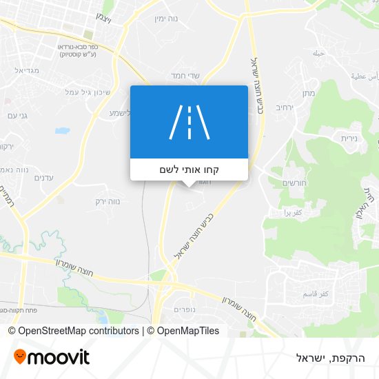 מפת הרקפת