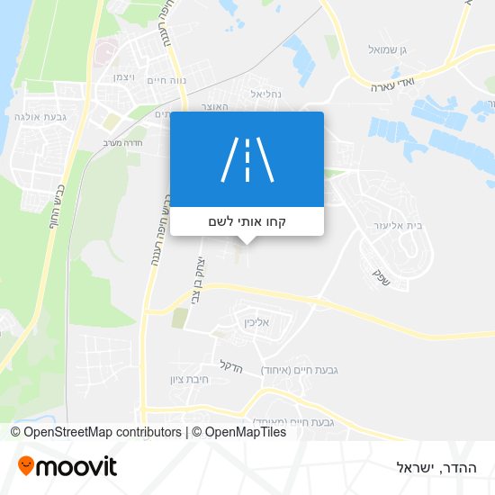 מפת ההדר